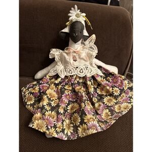 1991 Vintage Wimpole Street Creations Animal Lamb Doll Only Soft Body Used